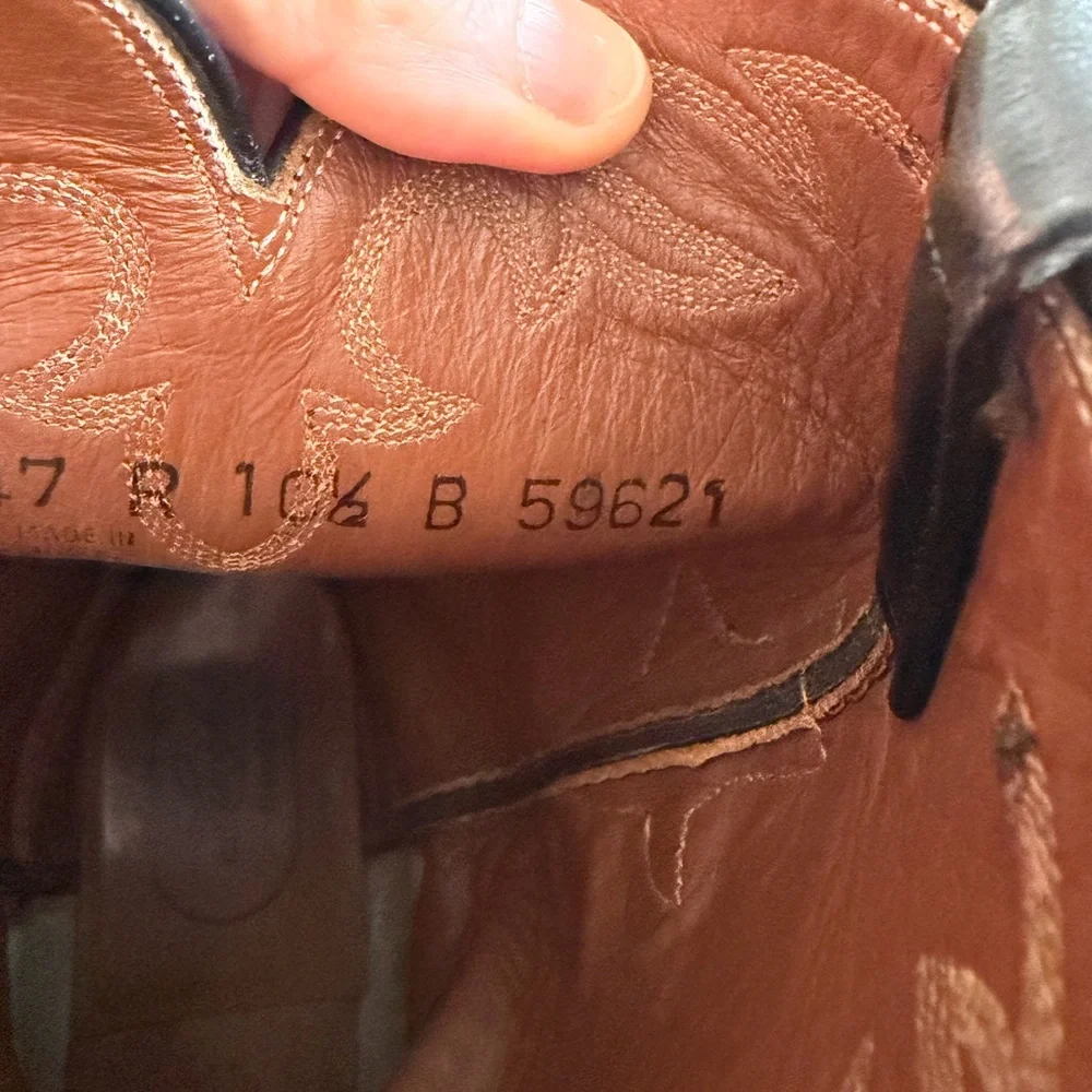 Lucchese smooth ostrich